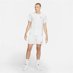 Polo de Manga Corta Hombre Nike Court Dri-Fit Advantage Blanco