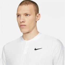 Polo de Manga Corta Hombre Nike Court Dri-Fit Advantage Blanco