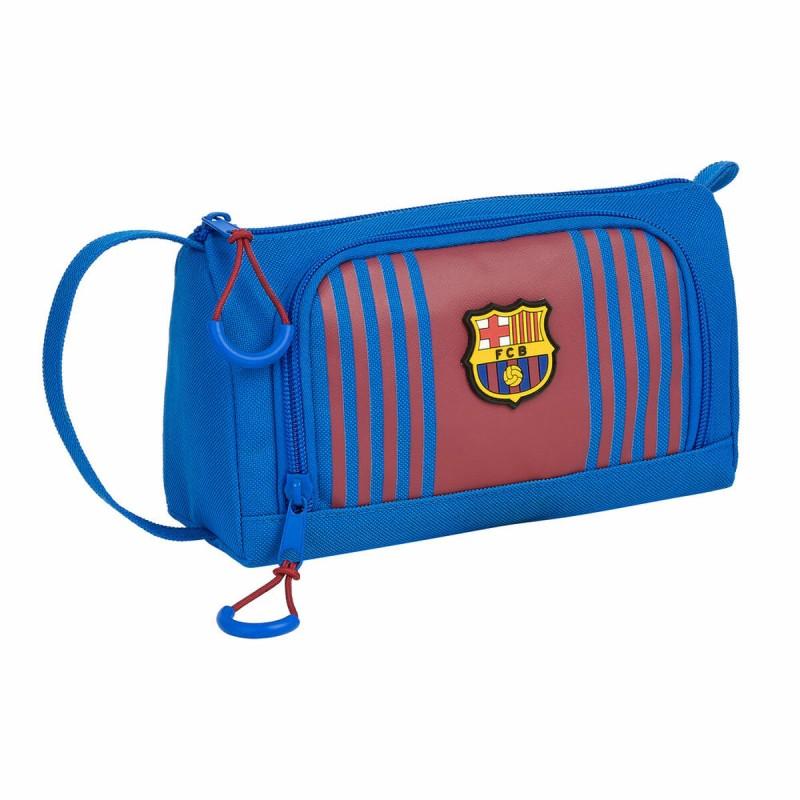 Estuche Escolar F.C. Barcelona M907 Granate Azul marino 20 x 11 x 8.5 cm (32 Piezas)