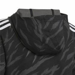 Sudadera con Capucha Niño Adidas 3 Stripes Negro