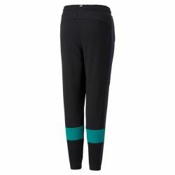 Pantalón de Chándal para Niños Puma Essentials+ Colorblock Negro Niños