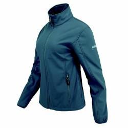 Chaqueta Deportiva para Mujer Joluvi Softshell Mengali Cian