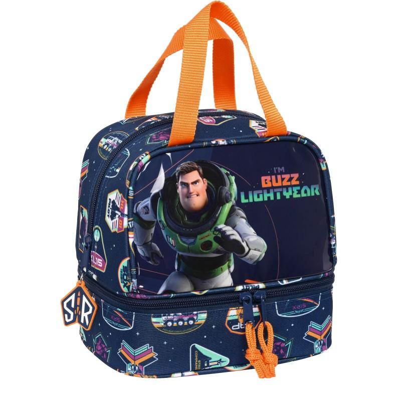 Portameriendas Buzz Lightyear Azul marino 20 x 20 x 15 cm