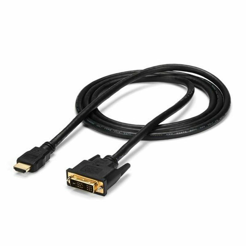 Adaptador HDMI a DVI Startech HDMIDVIMM6           Negro