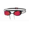 Gafas de Natación Zoggs Diamond Mirror Negro Rojo Talla única