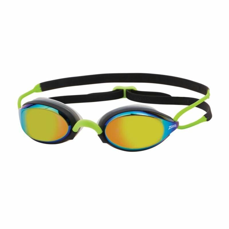 Gafas de Natación Zoggs Fusion Air Titanium Negro Amarillo Talla única