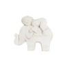 Figura Decorativa DKD Home Decor Blanco Elefante Oriental 44 x 22 x 40 cm