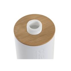 Dispensador de Jabón DKD Home Decor 7 x 9 x 15,5 cm Natural Blanco Polipropileno