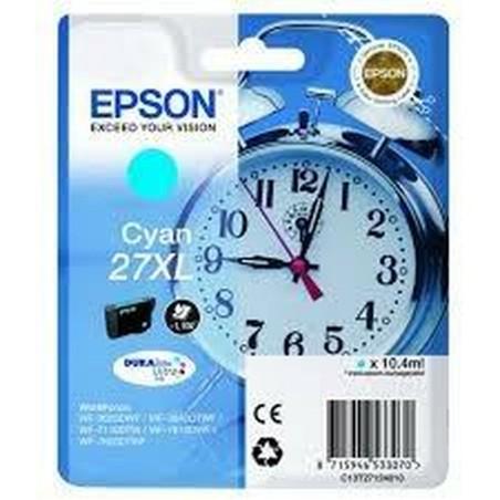 Cartucho de Tinta Original Epson 27XL DURABrite Ultra Cian