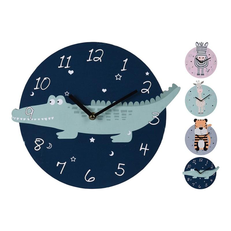 Reloj de Pared PVC Ø 26 cm Infantil