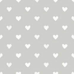 Protector de Cuna Cool Kids Hearts (60 x 60 x 60 + 40 cm)