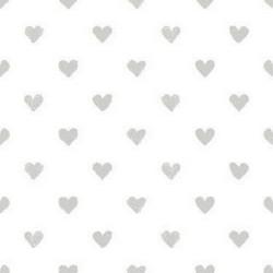 Protector de Cuna Cool Kids Hearts (60 x 60 x 60 + 40 cm)