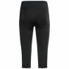 Pantalón Pirata Deportivo para Mujer Odlo 3/4 Essential Negro