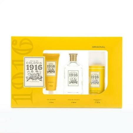 Set de Perfume Unisex Puig Agua de Colonia 1916 3 Piezas