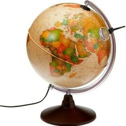 Globo Terraqueo con Luz Nova Rico Marco Polo Ø 26 cm Multicolor Plástico