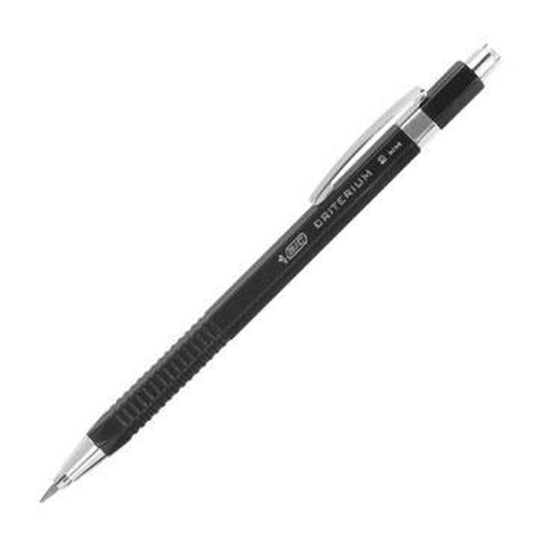 Portaminas Bic 2 mm Negro (12 Piezas)