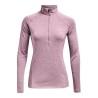 Sudadera sin Capucha Mujer Under Armour Tech Ciruela