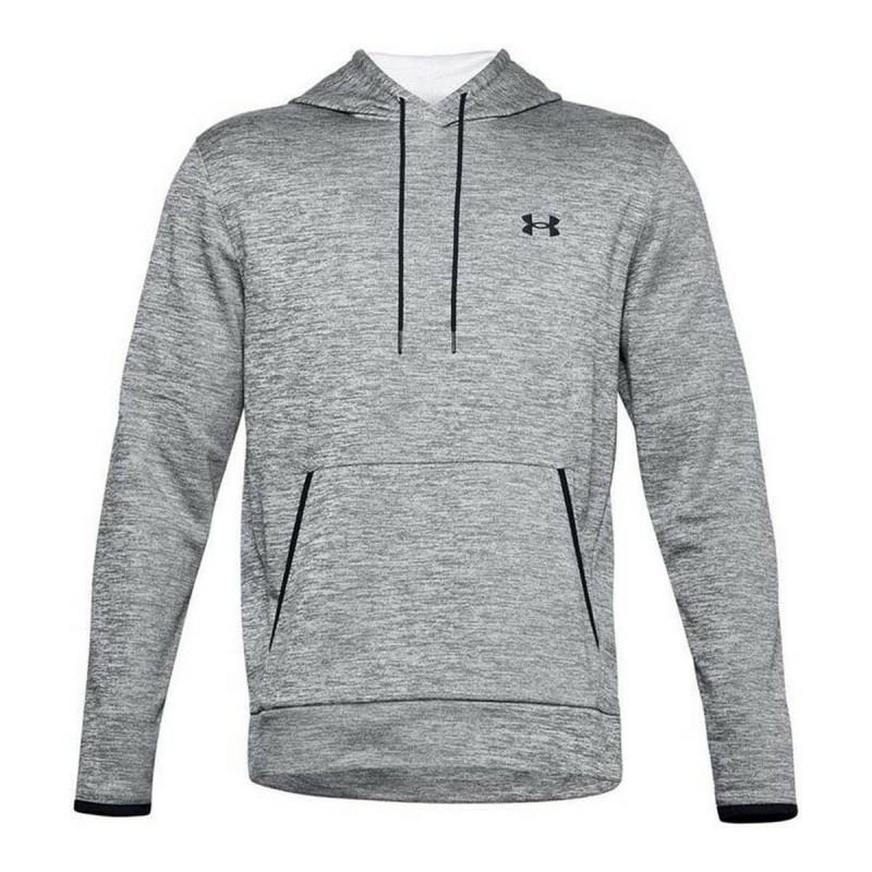 Sudadera con Capucha Hombre Under Armour Fleece Twist Gris oscuro