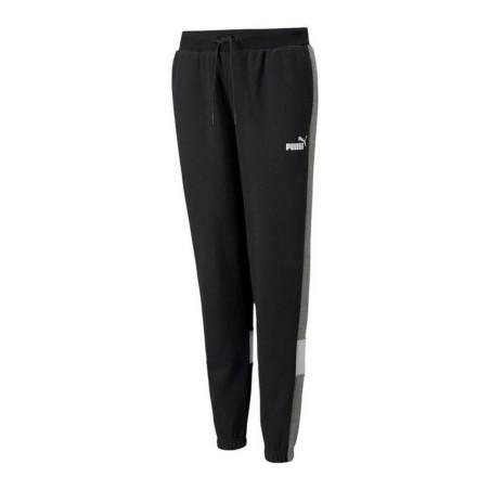 Pantalón Largo Deportivo Puma Essential+ Colorblock Negro Hombre