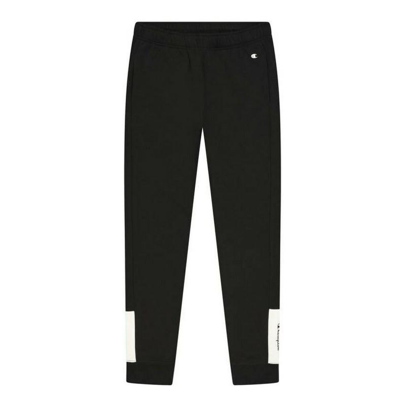 Pantalón Largo Deportivo Champion  Rib Cuff Negro Hombre