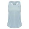 Camiseta de Tirantes Mujer Dare 2b Agleam Blanco Azul claro