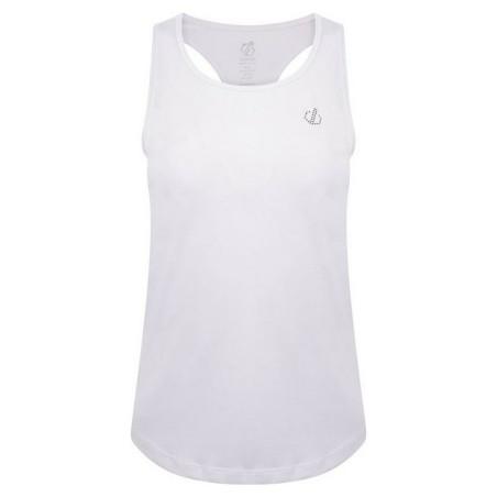 Camiseta de Tirantes Mujer Dare 2b Agleam Blanco