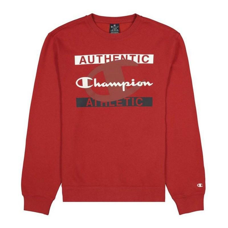 Sudadera sin Capucha Hombre Champion Authentic Athletic Rojo