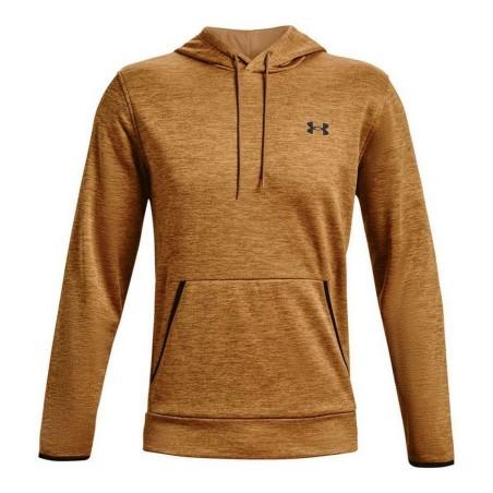 Sudadera con Capucha Hombre Under Armour Fleece Twist Marrón