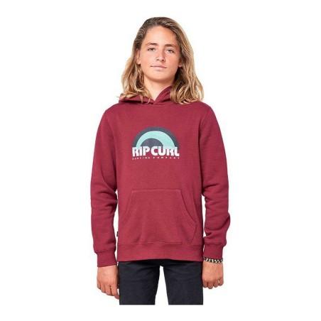 Sudadera Infantil Rip Curl Mama Pop Rojo Oscuro