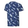 Camiseta de Manga Corta Infantil Puma AOP Azul oscuro