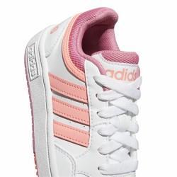 Zapatillas Deportivas Infantiles Adidas Hoops Blanco