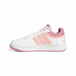 Zapatillas Deportivas Infantiles Adidas Hoops Blanco