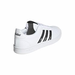 Zapatillas Casual Hombre Adidas Grand Court Base Beyond Blanco