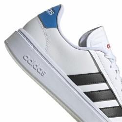 Zapatillas Casual Hombre Adidas Grand Court Alpha Blanco