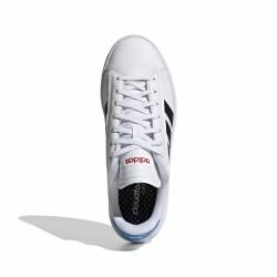 Zapatillas Casual Hombre Adidas Grand Court Alpha Blanco