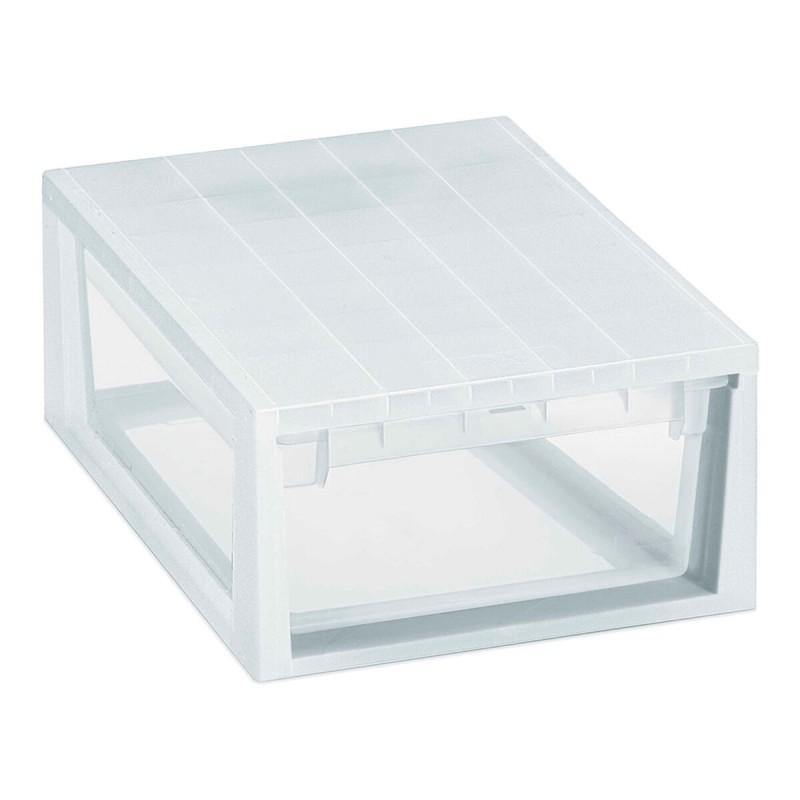 Cajonera Terry Light Drawer M Multiusos Transparente (29,6 x 39 x 16 cm)