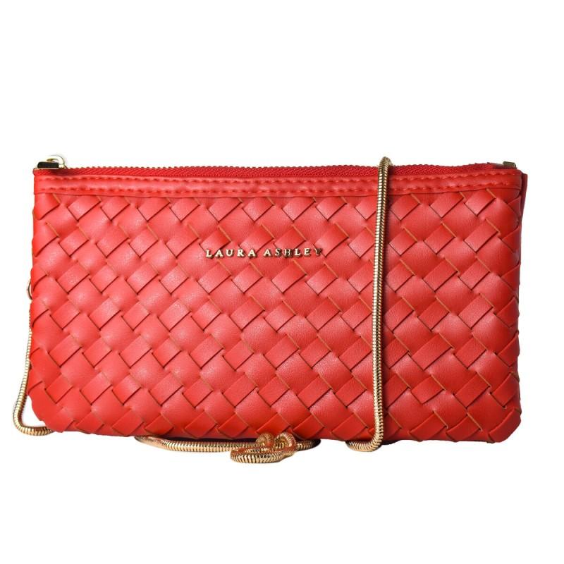 Bolso Mujer Laura Ashley WOLSELEY-RED Rojo 21 x 11 x 4 cm