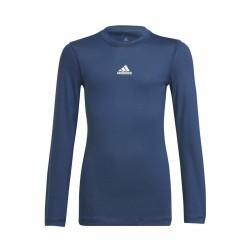 Camiseta de Fútbol de Manga Corta para Niños Adidas Techfit  Azul