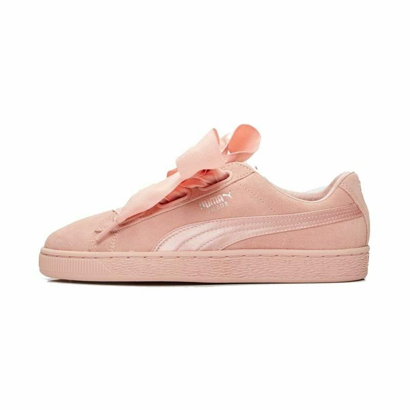 Zapatillas Deportivas Mujer Puma Suede Heart Ep Amarillo