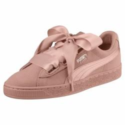 Zapatillas Deportivas Mujer Puma Suede Heart Ep Amarillo