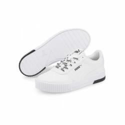 Zapatillas Deportivas Mujer Puma Carina Logomania Blanco