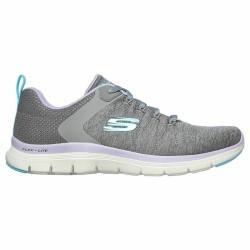 Zapatillas Deportivas Mujer Skechers Flex Appeal 4.0 Gris