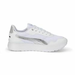 Zapatillas Deportivas Mujer Puma R78 Voyage Distressed  Blanco