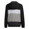 Chaqueta Deportiva para Niños Adidas Coupe-Vent Colorblock Negro