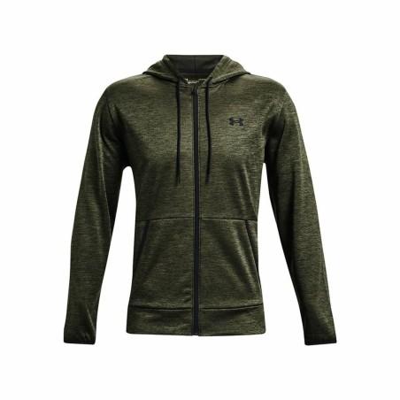 Chaqueta Deportiva para Hombre Under Armour Fleece FZ Oliva