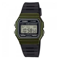 Reloj Unisex Casio VINTAGE Negro Verde (Ø 35 mm)