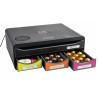 Organizador Multiusos Exacompta Toolbox Mini 4 cajones A4 Negro Poliestireno 27 x 35,5 x 13,5 cm