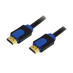 Cable HDMI LogiLink CHB1105 Azul/Negro 5 m