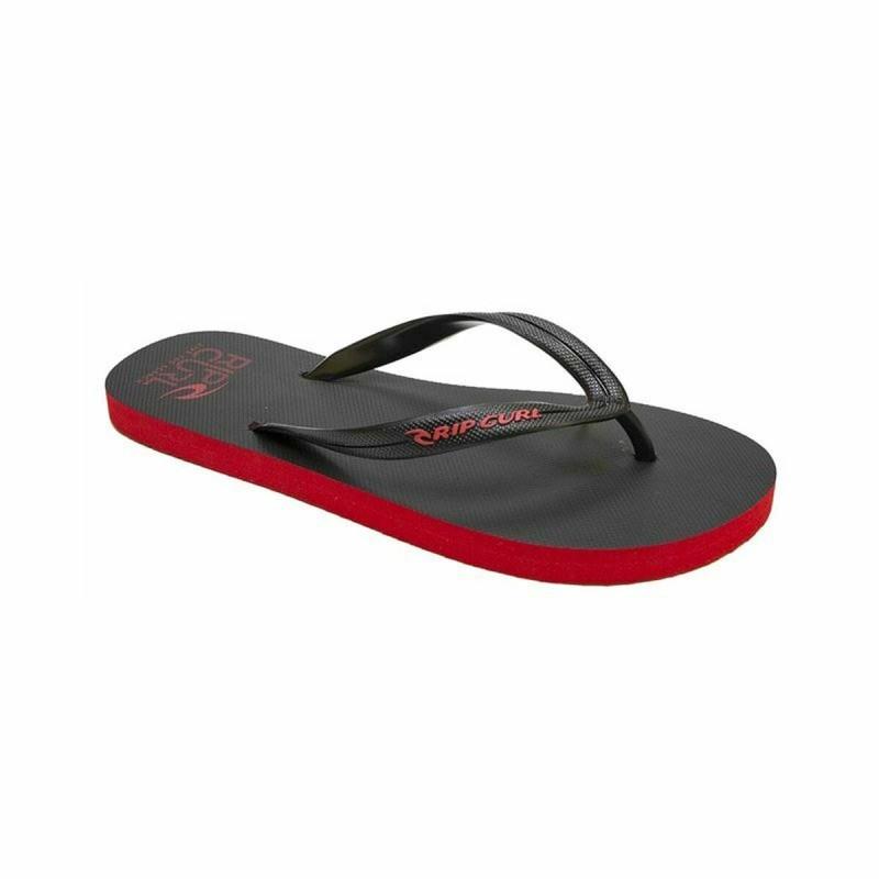 Chanclas para Hombre Rip Curl Mc Negro Rojo