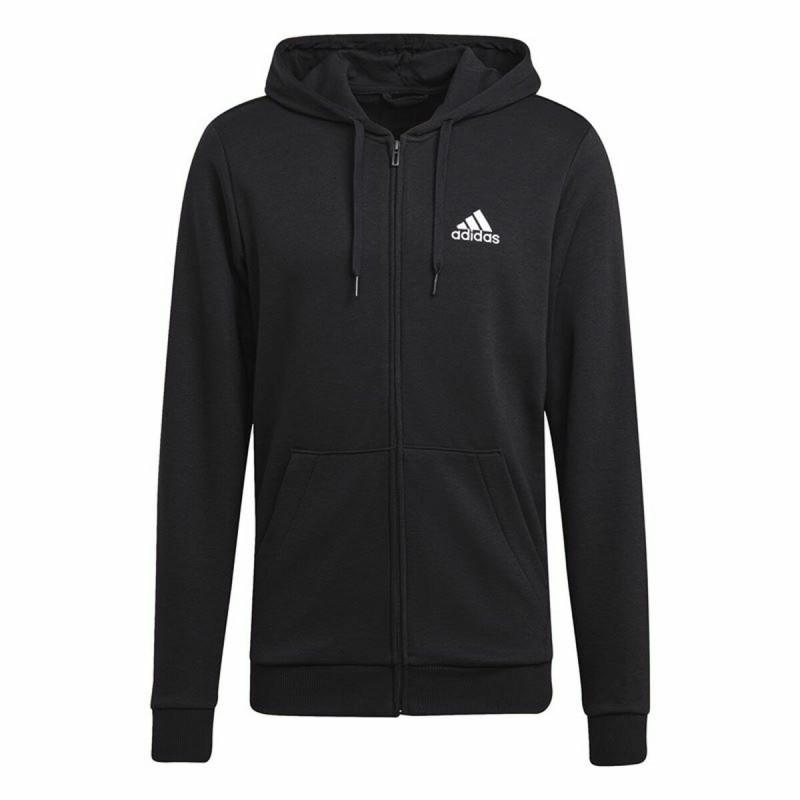 Chaqueta Deportiva para Hombre Adidas French Terry Big Logo Negro